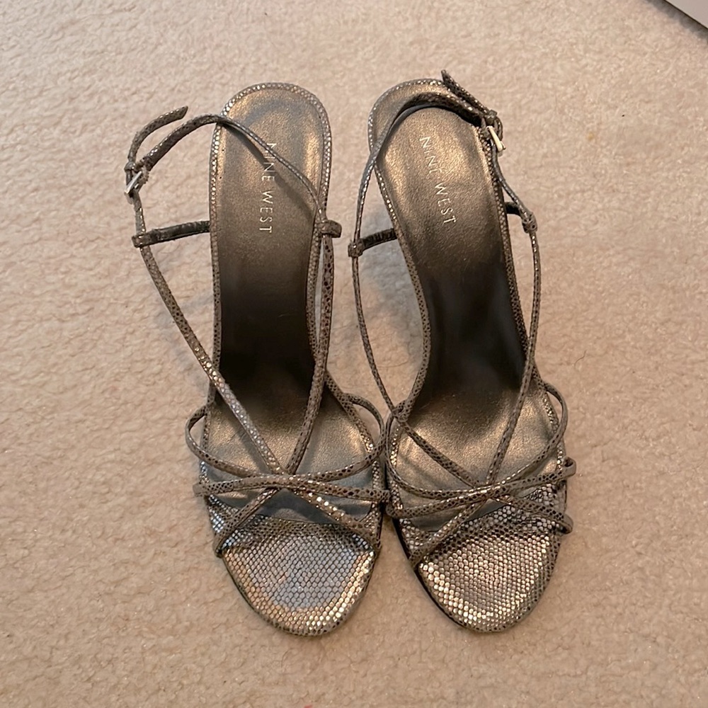 Nine West heel sandals size 7